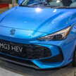 MG3 Hybrid+ previewed at KLIMS 2024 – B-segment hatchback with 194 PS 1.5L hybrid; 26.2 km/l; ADAS