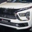 New Mitsubishi Triton, Xpander genuine accessories previewed at KLIMS – bodykit, sports bar and more