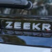 Zeekr X EV launched in Malaysia – Premium RWD, Flagship AWD; up to 440 km range; RM156k to RM173k