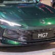 MG7 previewed at KLIMS 2024 – sporty D-segment fastback sedan; ADAS; 261 PS 2.0T or 188 PS 1.5T