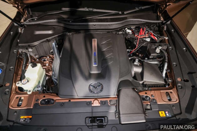 Mazda CX-80 previewed at KLIMS 2024 – 3-row SUV with I6, PHEV powertrains; CX-8, CX-9 replacement