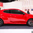 Toyota GR Yaris facelift shown at KLIMS – auto and manual confirmed for Malaysia, 1H 2025 launch