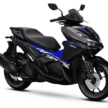 2025 Yamaha Aerox Alpha launched in Indonesia