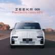 Zeekr 009 launched in Malaysia – 6/7 seats; 582 km WLTP EV range; from RM310k, cheaper than Alphard