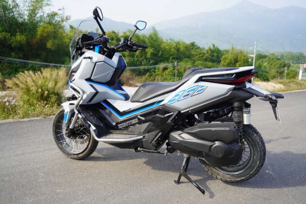 Preview: 2025 Zontes 386G adventure scooter in China