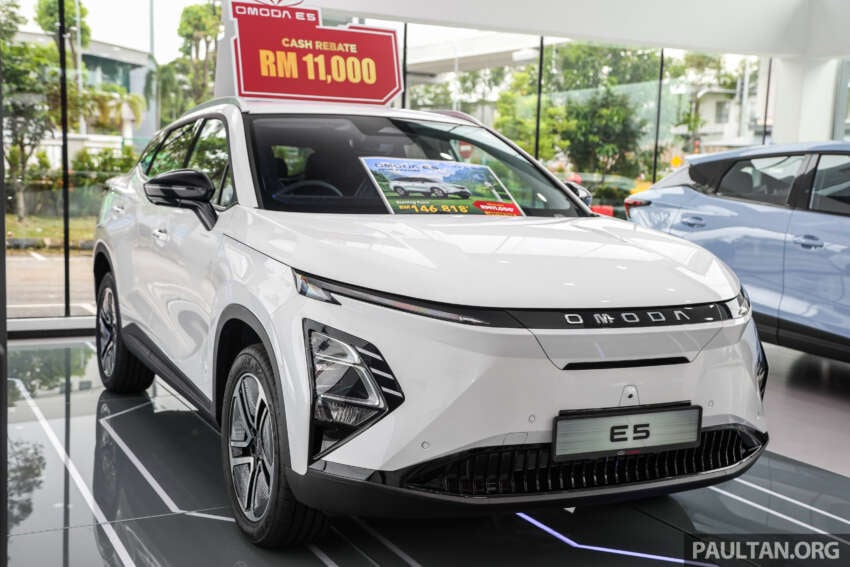 Chery year-end promo – RM11,000 rebate on Omoda E5 EV; lucky draw prize pool worth over RM150,000 1864907