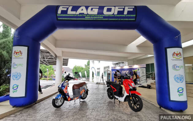 MGTC commences EV bike battery swapping project in Malaysia – 40 units to be trialled over two months
