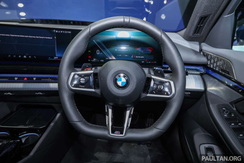 2025 BMW 530i M Sport in Malaysia – 258 PS mild hybrid, adaptive dampers, rear steering; est RM400k 1873142