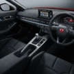 2025 Honda Civic Type R Racing Black Package for Japan – red interior swapped for black; from RM172k