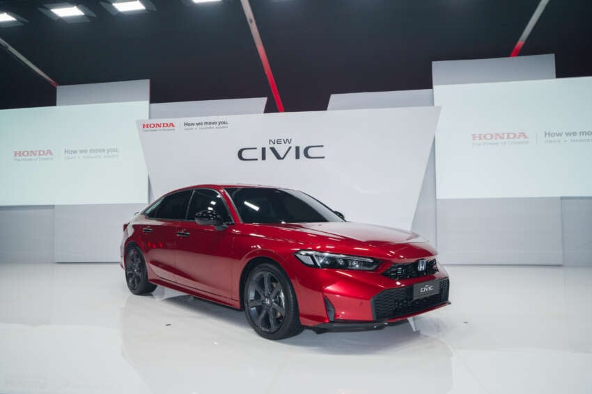 2025 Honda Civic facelift launched in Malaysia – better specs, sharper looks; RM134k-RM168k, 1.5L RS less 1870651