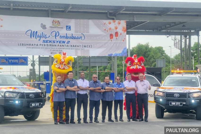 West Coast Expressway (WCE) Section 2 from SKVE to KESAS opens midnight; toll-free travel for one month 1874989