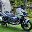 2025 Zontes 368G adventure scooter now in Malaysia – priced at RM28,800, with low and tall seat versions
