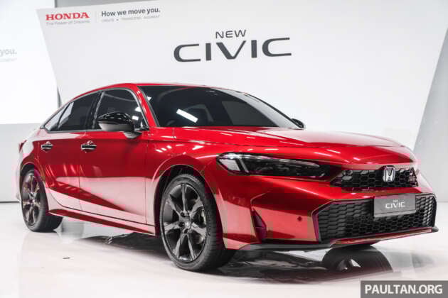 Honda Civic facelift 2025 dilancarkan di Malaysia — spesifikasi lebih lengkap, imej tajam; RM134k-RM168k