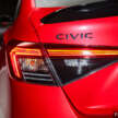 Honda Civic facelift 2025 dilancarkan di Malaysia — spesifikasi lebih lengkap, imej tajam; RM134k-RM168k