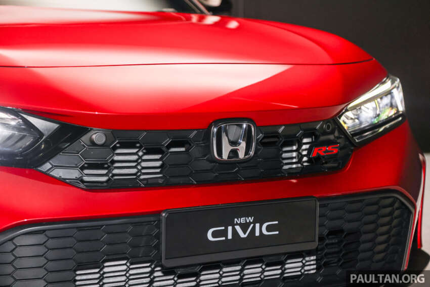 2025 Honda Civic facelift launched in Malaysia – better specs, sharper looks; RM134k-RM168k, 1.5L RS less 1870527