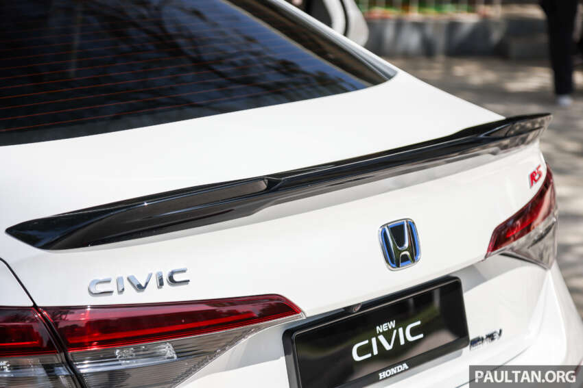 2025 Honda Civic facelift launched in Malaysia – better specs, sharper looks; RM134k-RM168k, 1.5L RS less 1870465