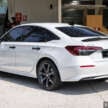 2025 Honda Civic facelift walk-around video tour – improved specs, Google Built-in, RM134k to RM168k