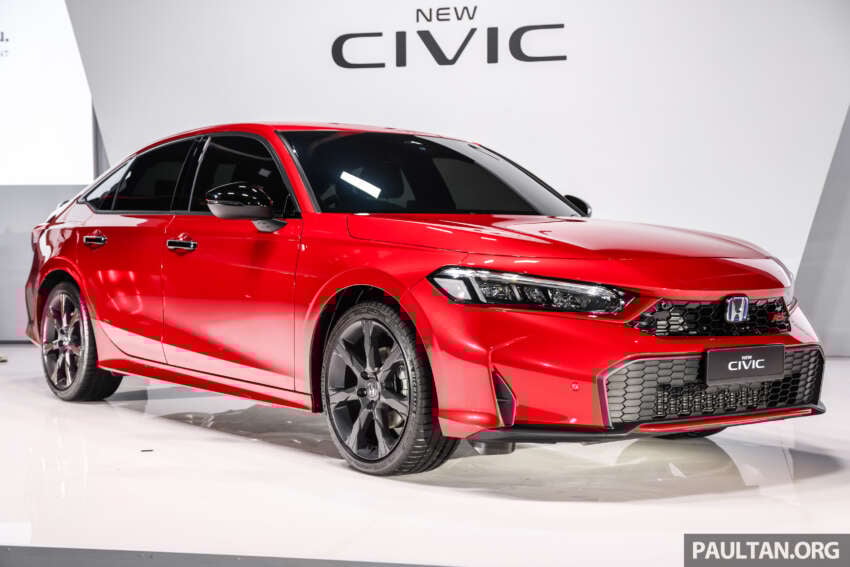 2025 Honda Civic facelift launched in Malaysia – better specs, sharper looks; RM134k-RM168k, 1.5L RS less 1870586