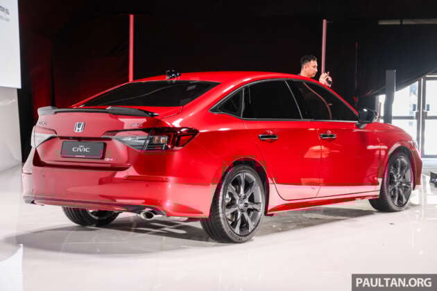 2025 Honda Civic facelift launched in Malaysia – better specs, sharper looks; RM134k-RM168k, 1.5L RS less