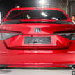 Honda Civic facelift 2025 dilancarkan di Malaysia — spesifikasi lebih lengkap, imej tajam; RM134k-RM168k