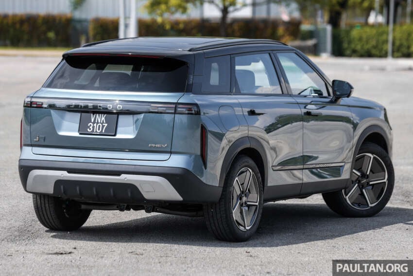 Jaecoo J7 PHEV Malaysia gallery – 347 PS, 525 Nm, 88 km EV range, 1,200 km total range, from RM170k est 1869353