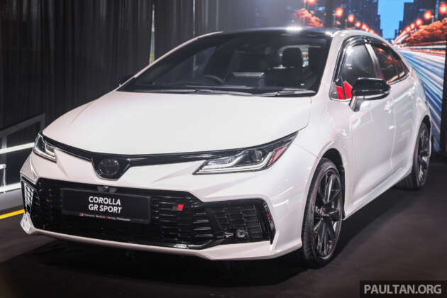 Toyota Corolla GR Sport 2025 dilancar di M’sia — CVT dengan mod 10-kelajuan, talaan suspensi, RM150k