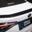 Toyota Corolla GR Sport 2025 dilancar di M’sia — CVT dengan mod 10-kelajuan, talaan suspensi, RM150k