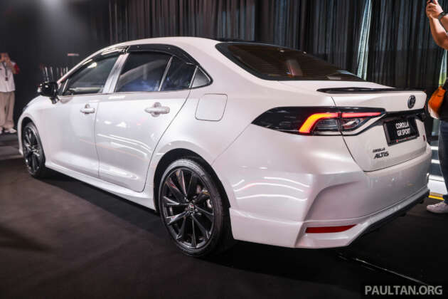 Toyota Corolla GR Sport 2025 dilancar di M’sia — CVT dengan mod 10-kelajuan, talaan suspensi, RM150k