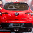 Toyota GR Corolla <em>facelift</em> 2025 kini di M’sia — 1.6T 300 PS/400 Nm, hanya 6MT, 8AT kemudian; RM367k