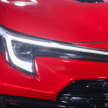 Toyota GR Corolla <em>facelift</em> 2025 kini di M’sia — 1.6T 300 PS/400 Nm, hanya 6MT, 8AT kemudian; RM367k