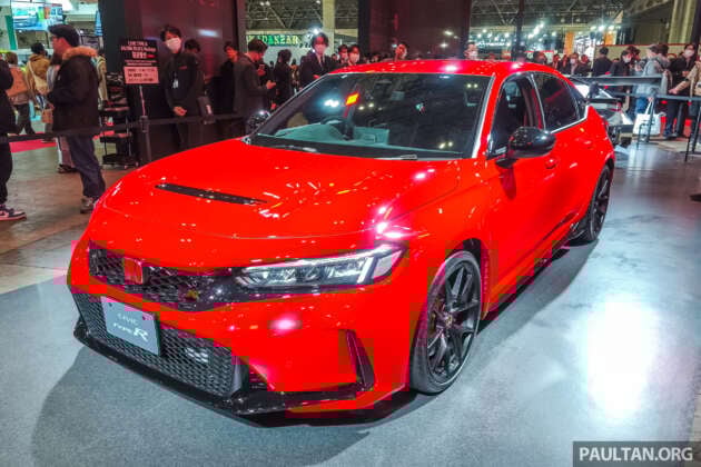 2025 Honda Civic Type R Racing Black Package for Japan – red interior swapped for black; from RM172k