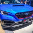 2025 Subaru WRX STI S210 revealed as prototype at Tokyo Auto Salon – 500 units, 300 PS but with a CVT