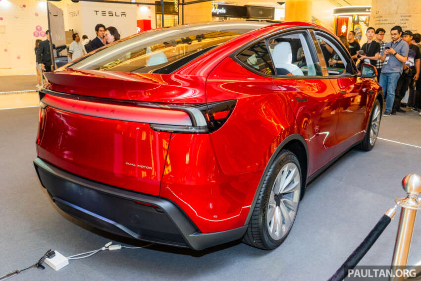 2025 Tesla Model Y Juniper facelift – full live gallery of RHD model; in Malaysia by April, priced from RM195k 1876343