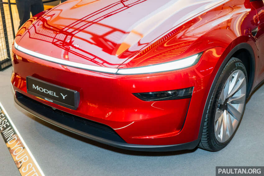2025 Tesla Model Y Juniper facelift – full live gallery of RHD model; in Malaysia by April, priced from RM195k 1876347