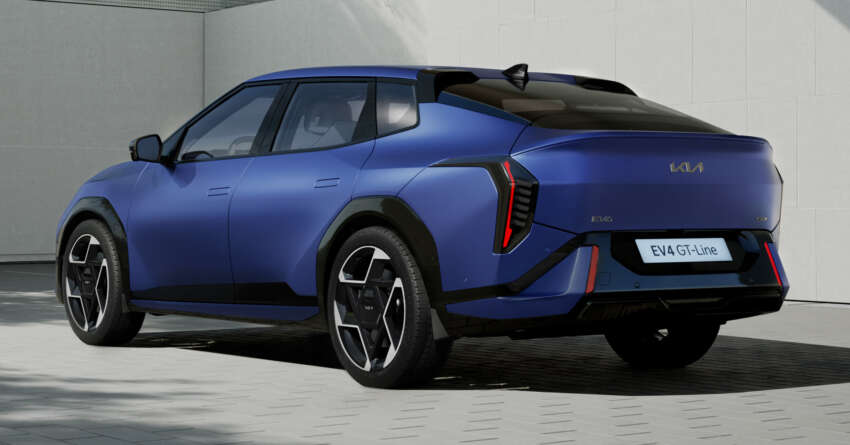 2025 Kia EV4 debuts – sedan, hatchback body styles; 400V E-GMP; 204 PS; up to 630 km WLTP EV range 1885902