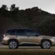 2025 Subaru Forester Hybrid gets Toyota-sourced Strong Hybrid system – 197 PS, 40% more efficient