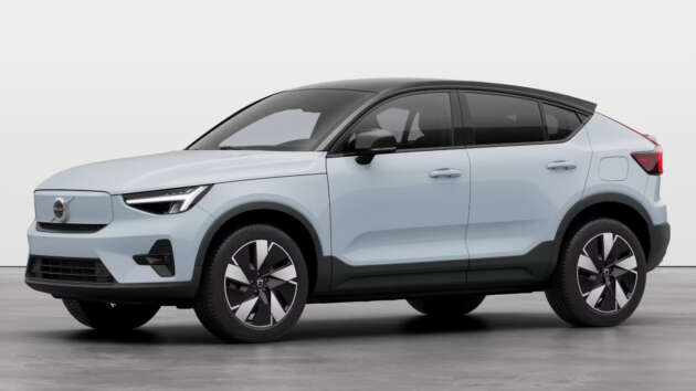 Volvo EC40 in Malaysia – renamed C40 Recharge with 554 km range WLTP; new Cloud Blue paint, RM289k