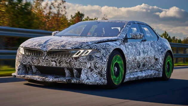 BMW Vision Driving Experience previews Neue Klasse, electric M3 – test prototype with 18,000 Nm torque!