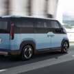 Kia PV5 passenger, cargo van – exterior images shown