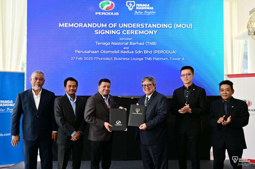 Perodua, TNB team up to boost EV adoption, install TNB Electron chargers at selected Perodua outlets 1885847