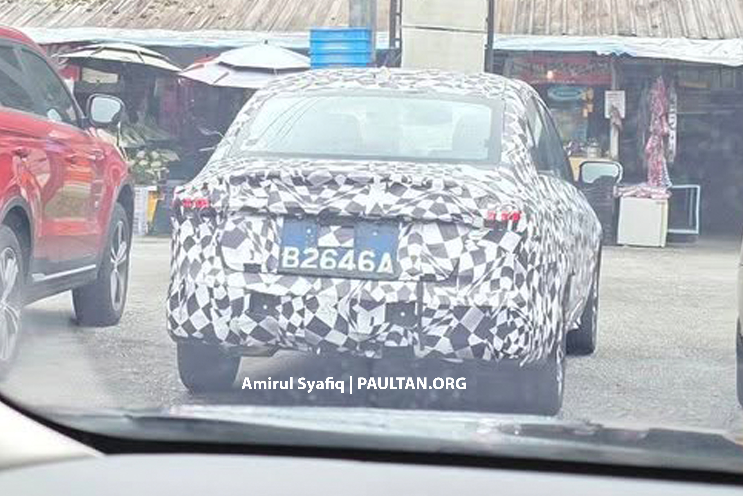 2025 Proton Saga MC3 spotted benchmarking Myvi?