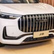 Jaecoo J8 previewed in Malaysia again – 249 PS 2.0T, 8AT; 5-seat 2WD at RM195k est, 6-seat AWD RM220k