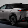 2025 Lexus RZ debuts – new 550e F Sport, steer-by-wire, simulated manual shifts; up to 575 km EV range