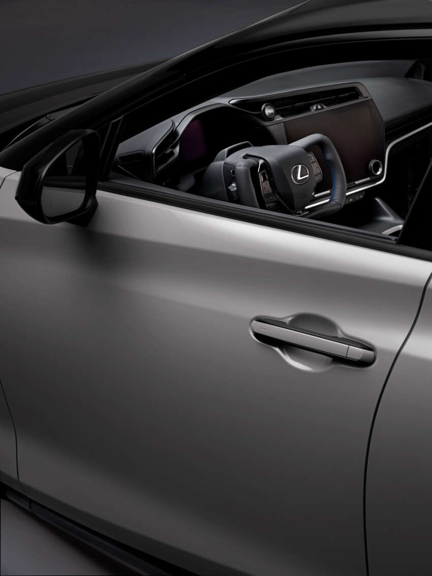 2025 Lexus RZ debuts – new 550e F Sport, steer-by-wire, simulated manual shifts; up to 575 km EV range 1889916
