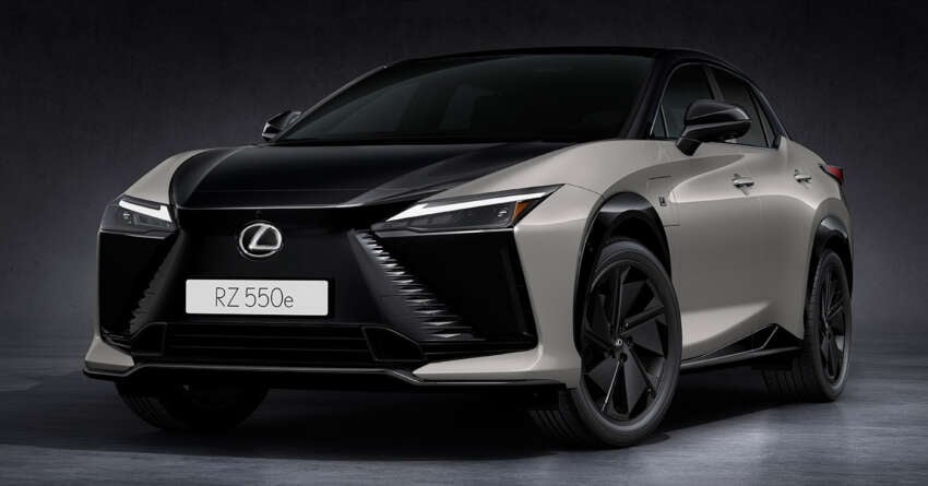 2025 Lexus RZ debuts – new 550e F Sport, steer-by-wire, simulated manual shifts; up to 575 km EV range 1890460