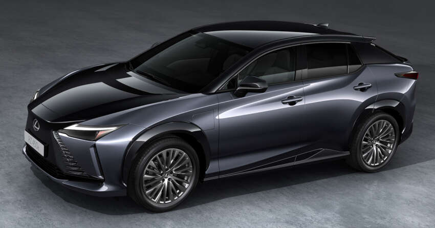 2025 Lexus RZ debuts – new 550e F Sport, steer-by-wire, simulated manual shifts; up to 575 km EV range 1890499