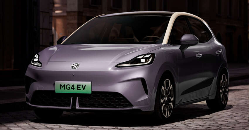 2025 MG4 EV revealed in China – next-generation hatchback is larger and with toned down design 1891799