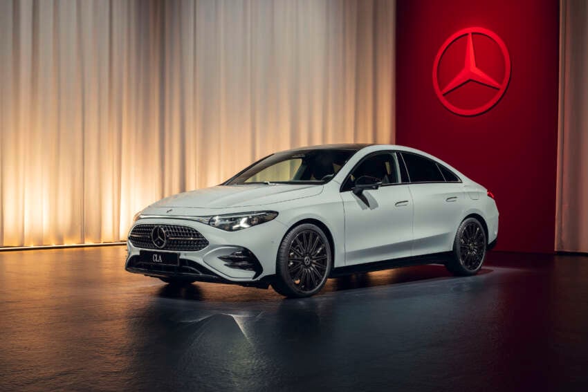2025 Mercedes-Benz CLA – 3rd-gen C178 debuts as EV with up to 792 km range, MB.OS; hybrid to follow 1890716