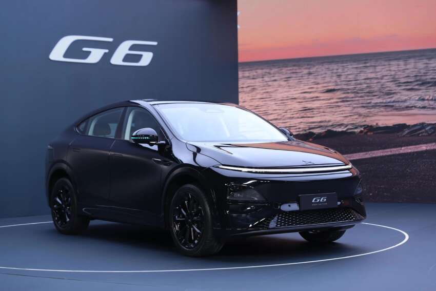 2025 Xpeng G6 facelift unveiled – full-width front light bar like Tesla Model Y, Turing AI intelligent driving 1887040