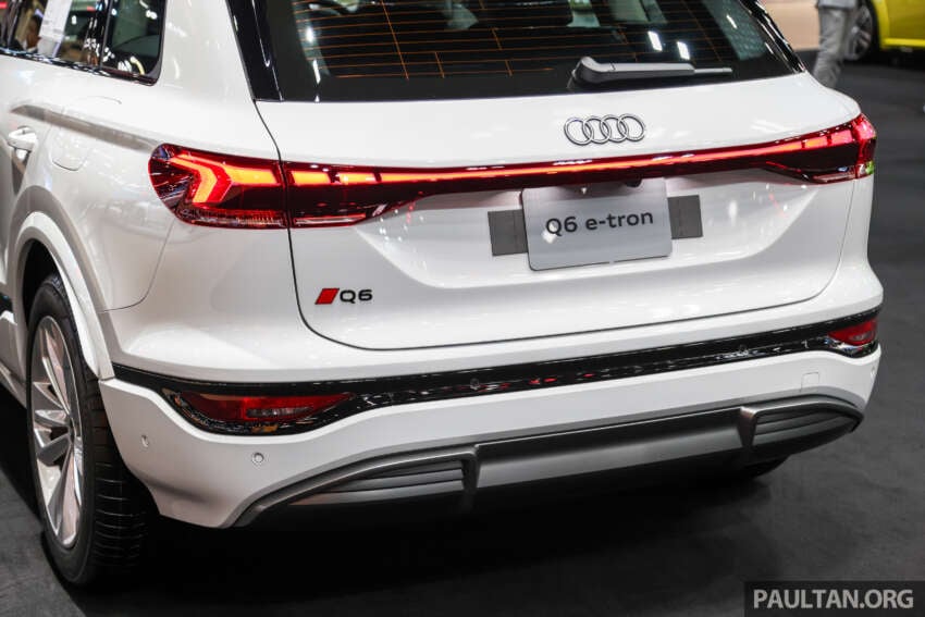 Bangkok 2025: Audi Q6 e-tron EV – 270 kW DC brings 10-80% recharge in 21 mins, up to 625 km range WLTP 1895132